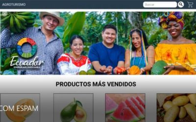Ecuadorian youth develop virtual platform to overcome the pandemic and foster agricultural trade and rural tourism in Ecuador.